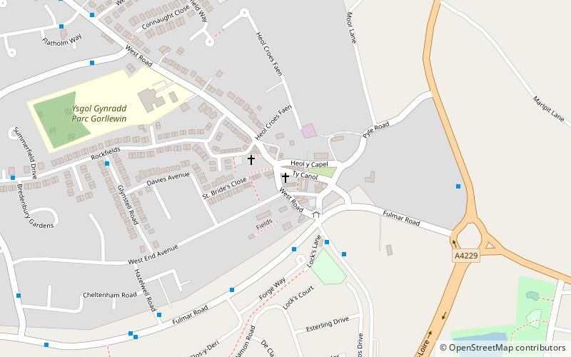 Nottage General Baptist & Unitarian Church location map