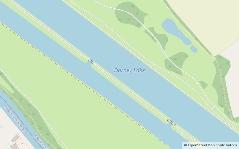 Dorney Lake location map