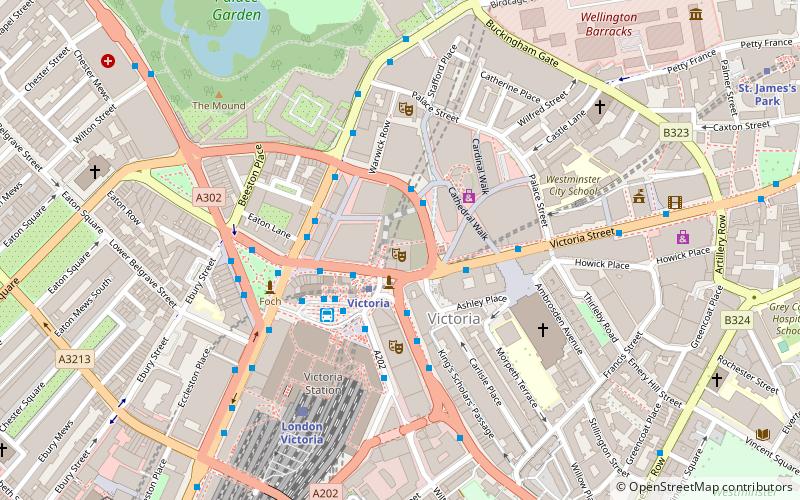 Victoria Palace Theatre location map