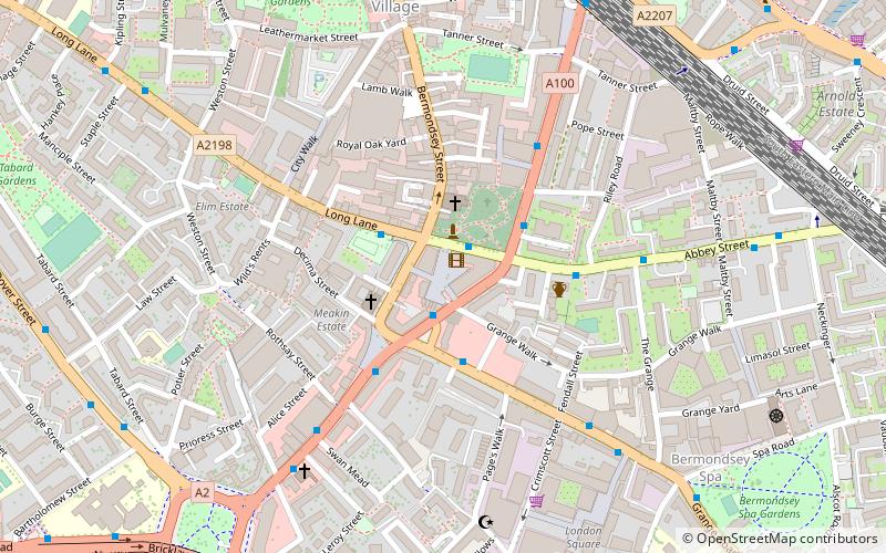 Bermondsey Square location map