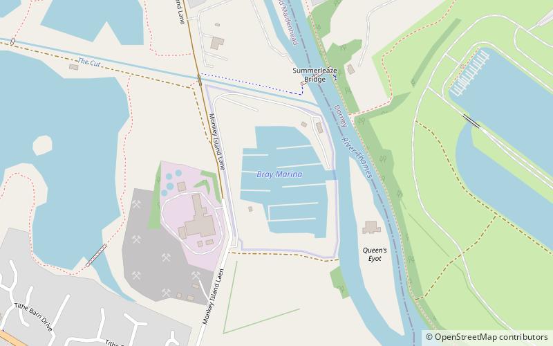 Bray Marina location map