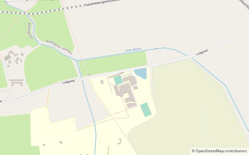 wixenford wokingham location map