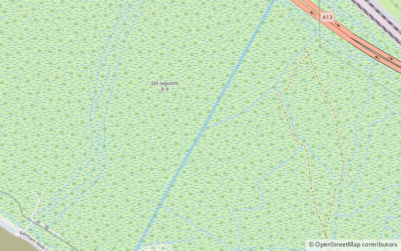 Rezerwat Przyrody Rainham Marshes location map