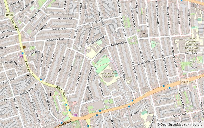 Cathnor Park location map