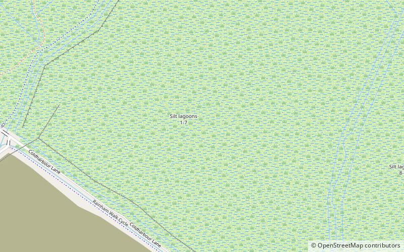 park chroniony wildspace londyn location map