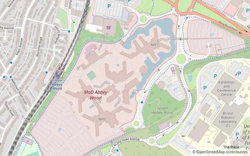 MoD Abbey Wood location map