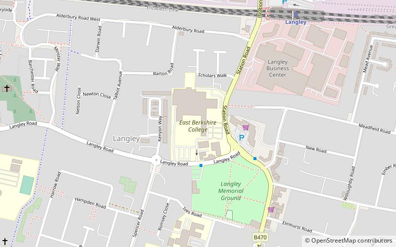 east berkshire college slough location map