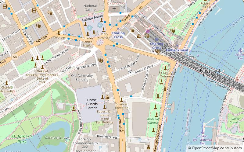 Great Scotland Yard location map