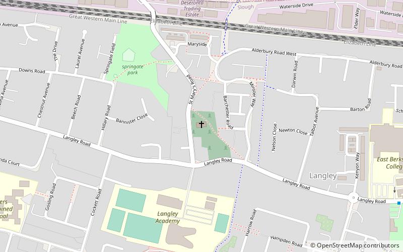 kedermister library slough location map