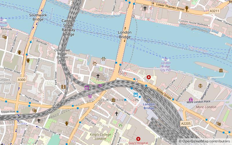 The London Bridge Experience location map