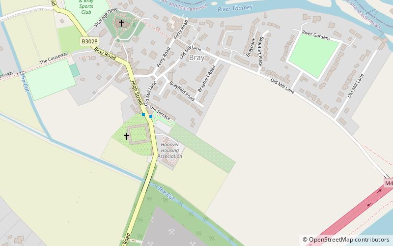 Bray location map