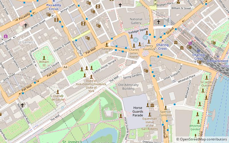 Mall Galleries location map