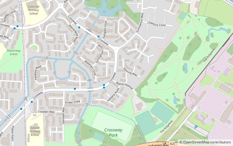 central london dagenham location map