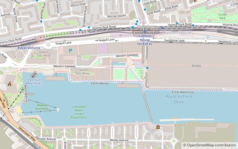 Royal Victoria Square location map