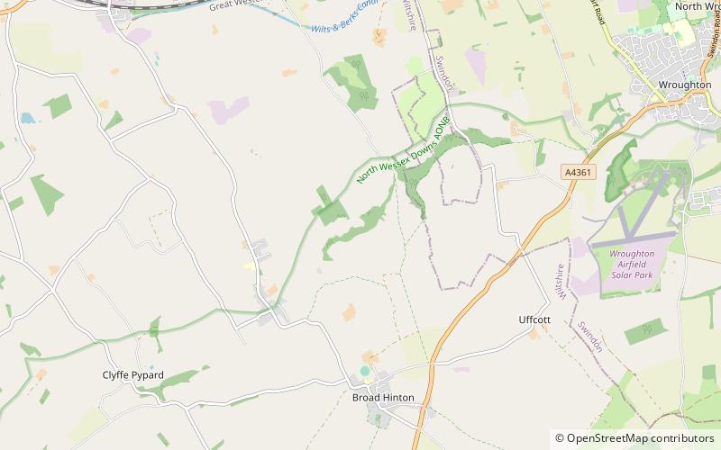 Bincknoll Castle location map