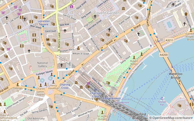 durham house londyn location map