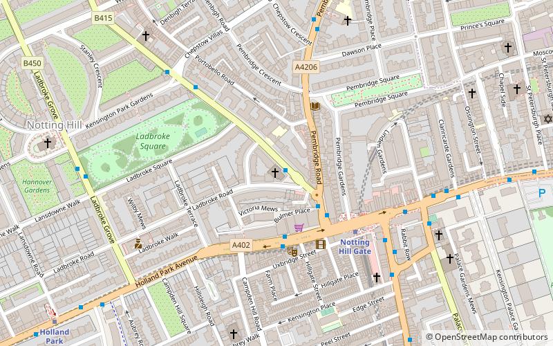 Kensington Temple location map