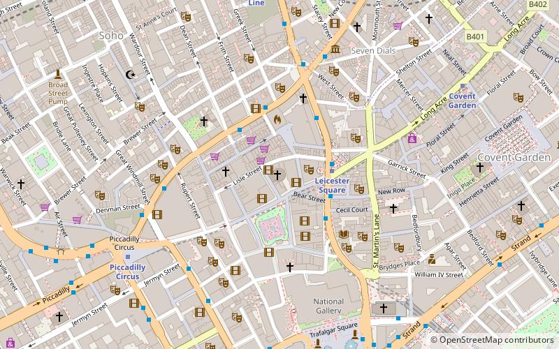 Notre Dame de France location map