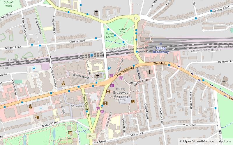 Ealing Broadway location map