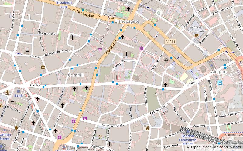 122 Leadenhall Street location map