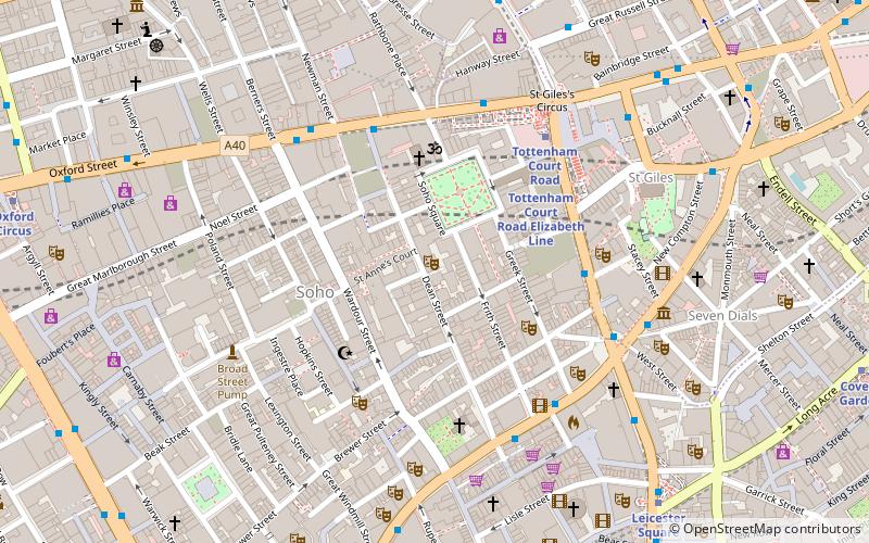 pizzaexpress jazz club london location map