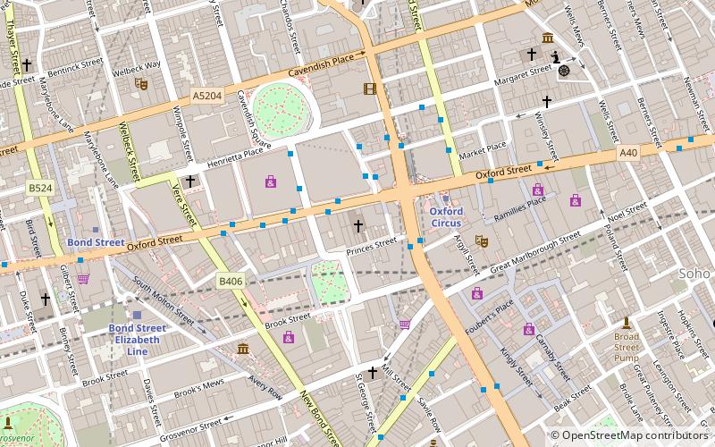 Regent Hall location map