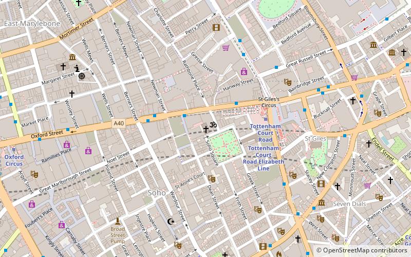 eglise protestante francaise de londres location map