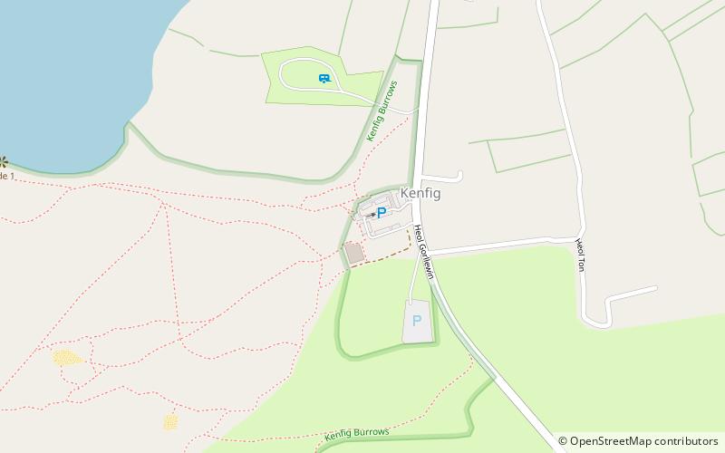 Kenfig Nature Reserve location map