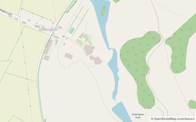 Dodington Park location map