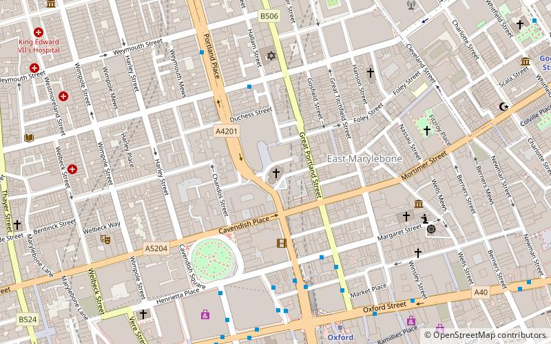 Kościół Wszystkich Dusz location map