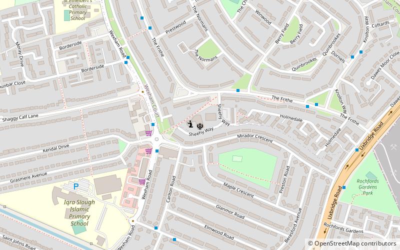 Gurdwara Sri Guru Singh Sabha - Slough location map