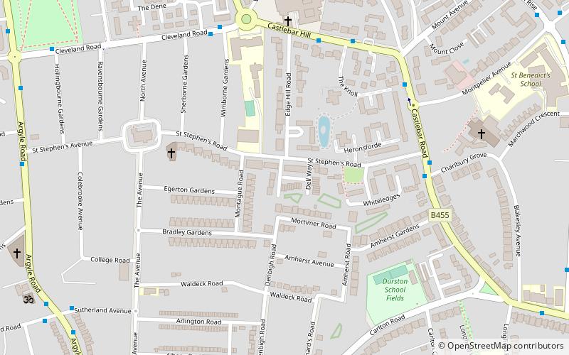 West Ealing location map