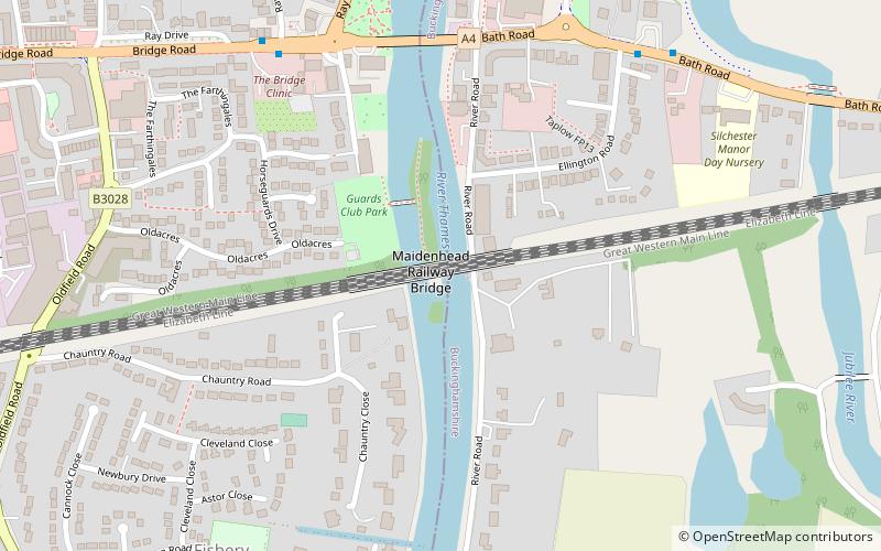 Maidenhead Railway Bridge location map