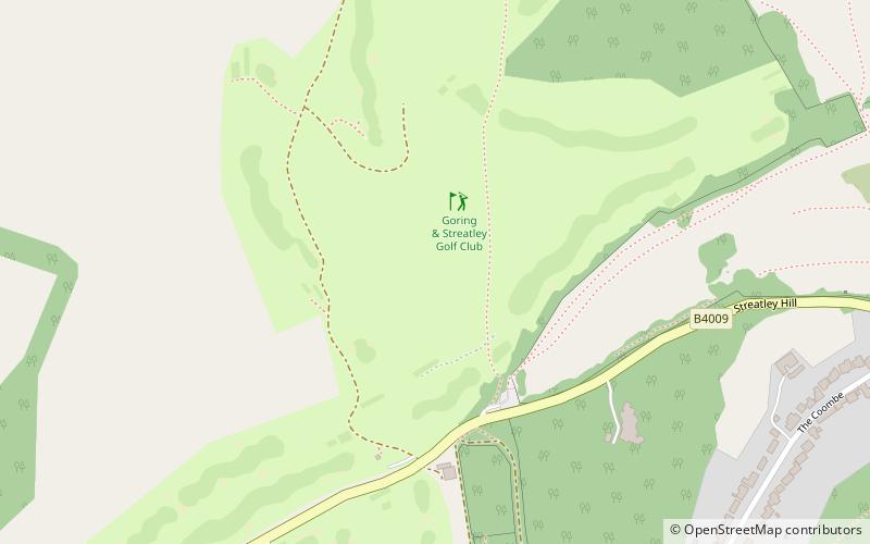 Goring & Streatley Golf Club location map