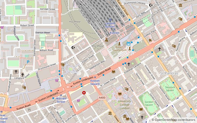 the magic circle londyn location map
