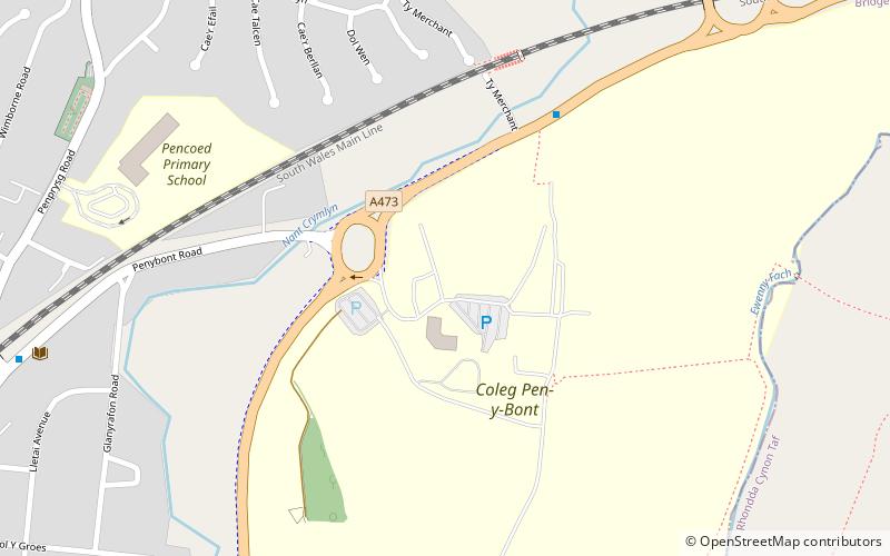 pencoed college location map