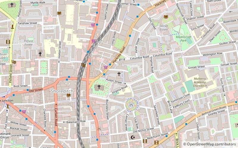 st leonards london location map