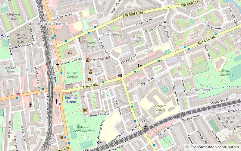 London Buddhist Centre location map