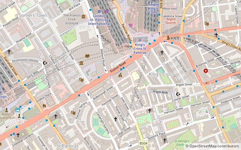 Camden Town Hall location map