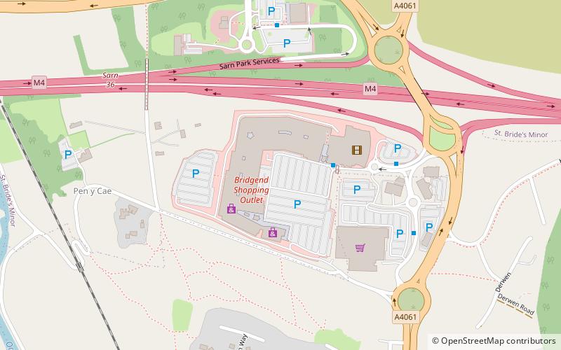 McArthur Glen location map