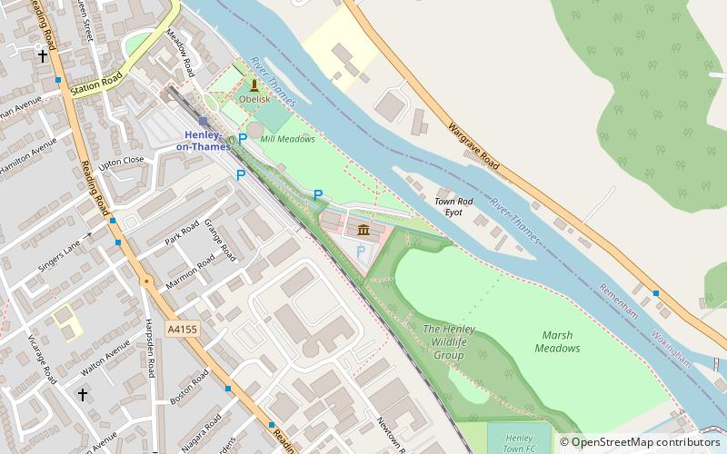 River & Rowing Museum location map