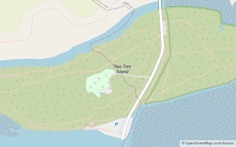 Two Tree Island location map