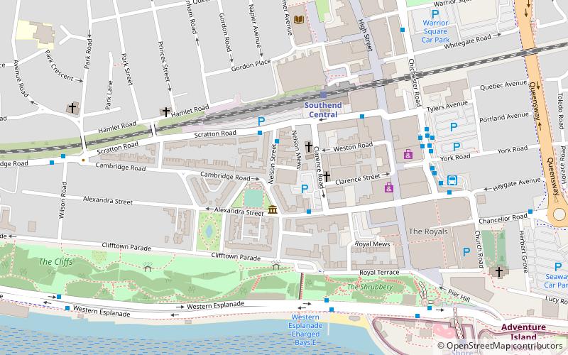 Cliff Town Congregational Church location map