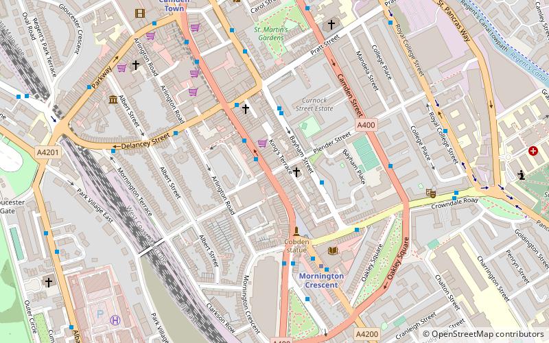 Plender Street Market location map
