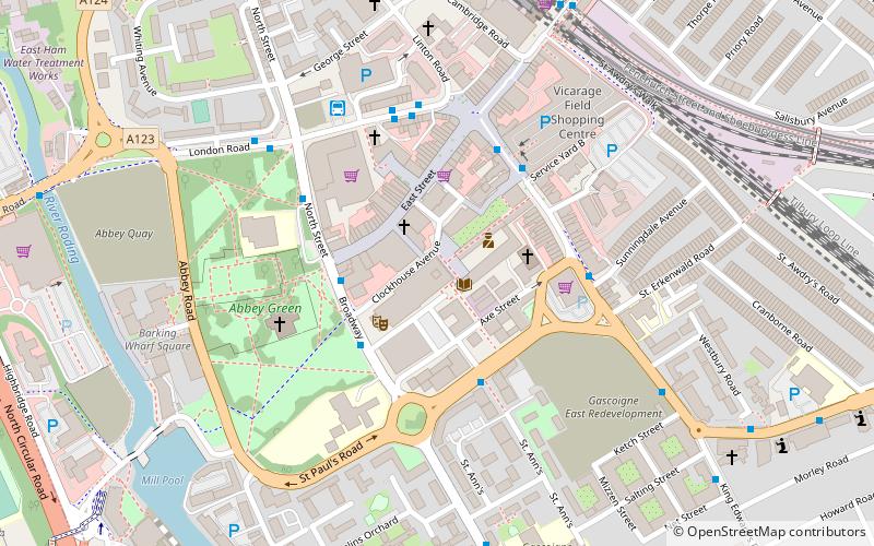 london borough of barking and dagenham chigwell location map
