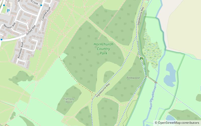 Hornchurch Country Park location map