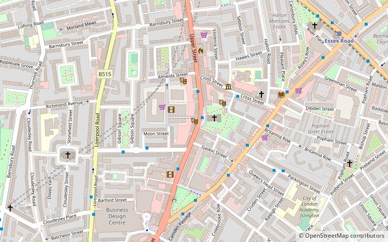 King's Head Theatre location map