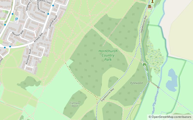 Ingrebourne Valley location map