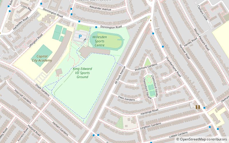 St Mary's Churchyard location map
