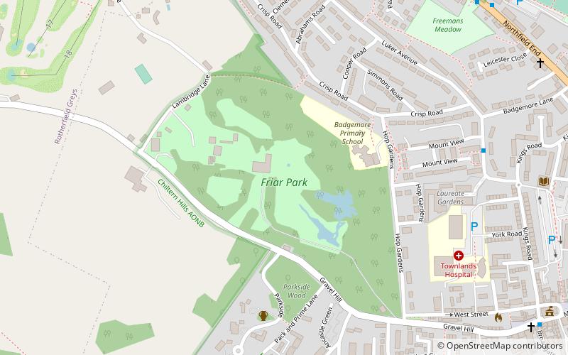 Friar Park location map